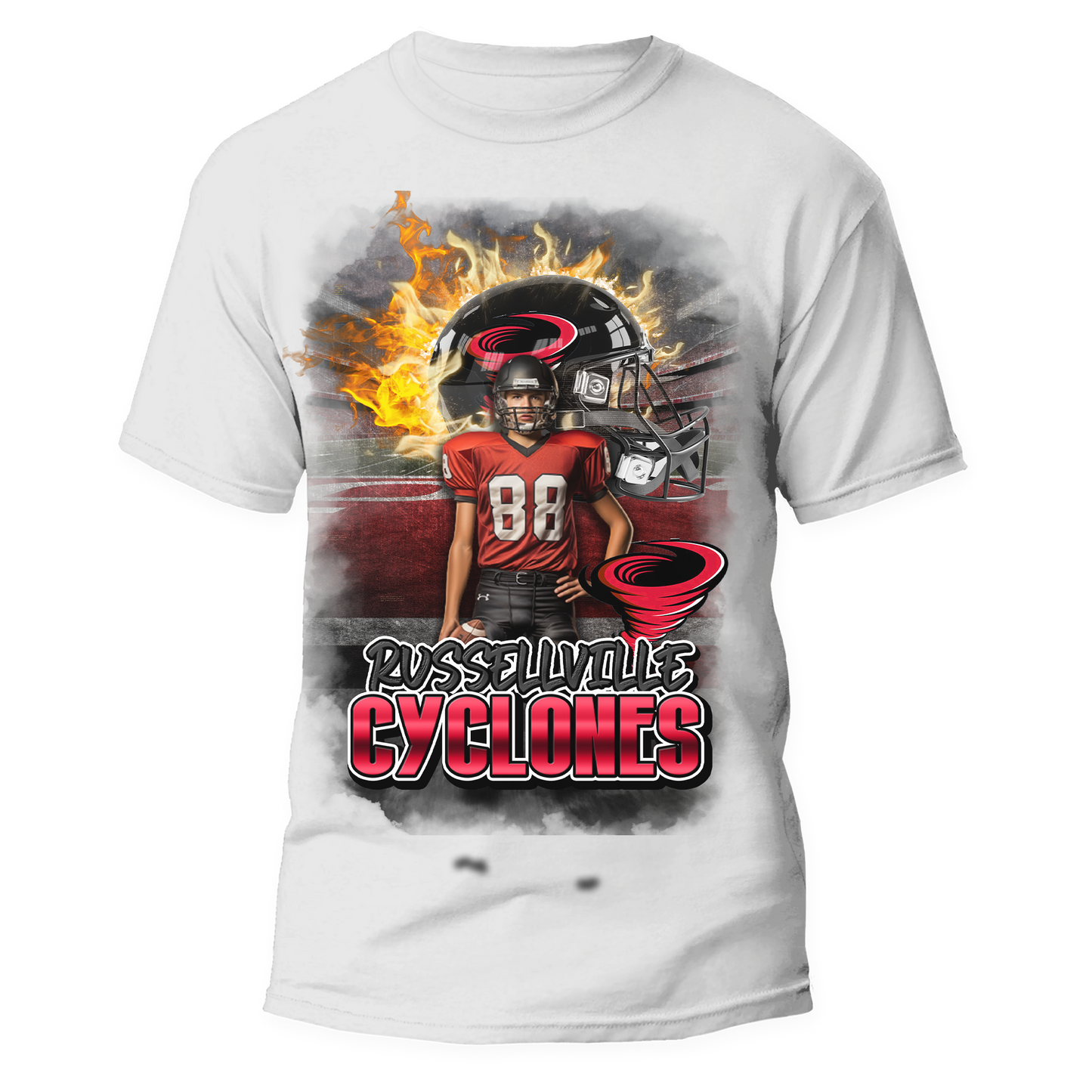 School Team Spirit Center Print